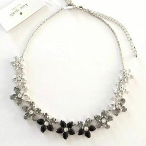 Authentic Kate Spade NY Bed RosesCrystal Necklace